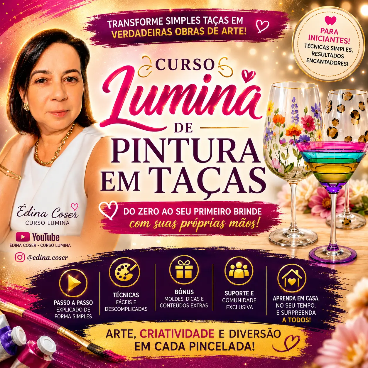 Édina Coser - Lumina Taças